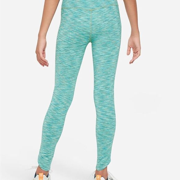 NWT Nike Dri-FIT One Big Kids' (Girls') Training Leggings - Picture 2 of 5